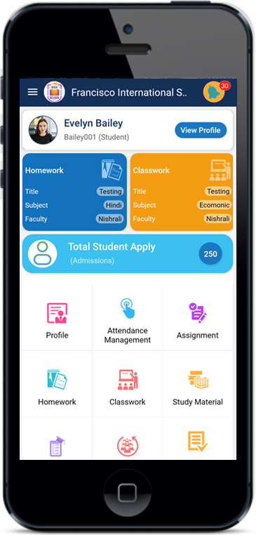 Faculty Management GeniusEdusoft Mobile App
