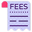 Fees Rceipt Icon