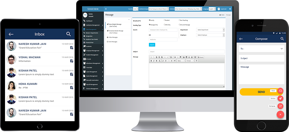 Genius Education Management System top erp systems for small business India