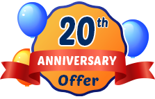 20th Years Anniversary Logo